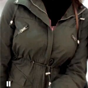 Miss London Olive Green Jacket